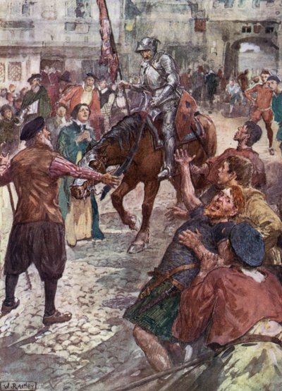 Edimburgo Después de Flodden de William Rainey
